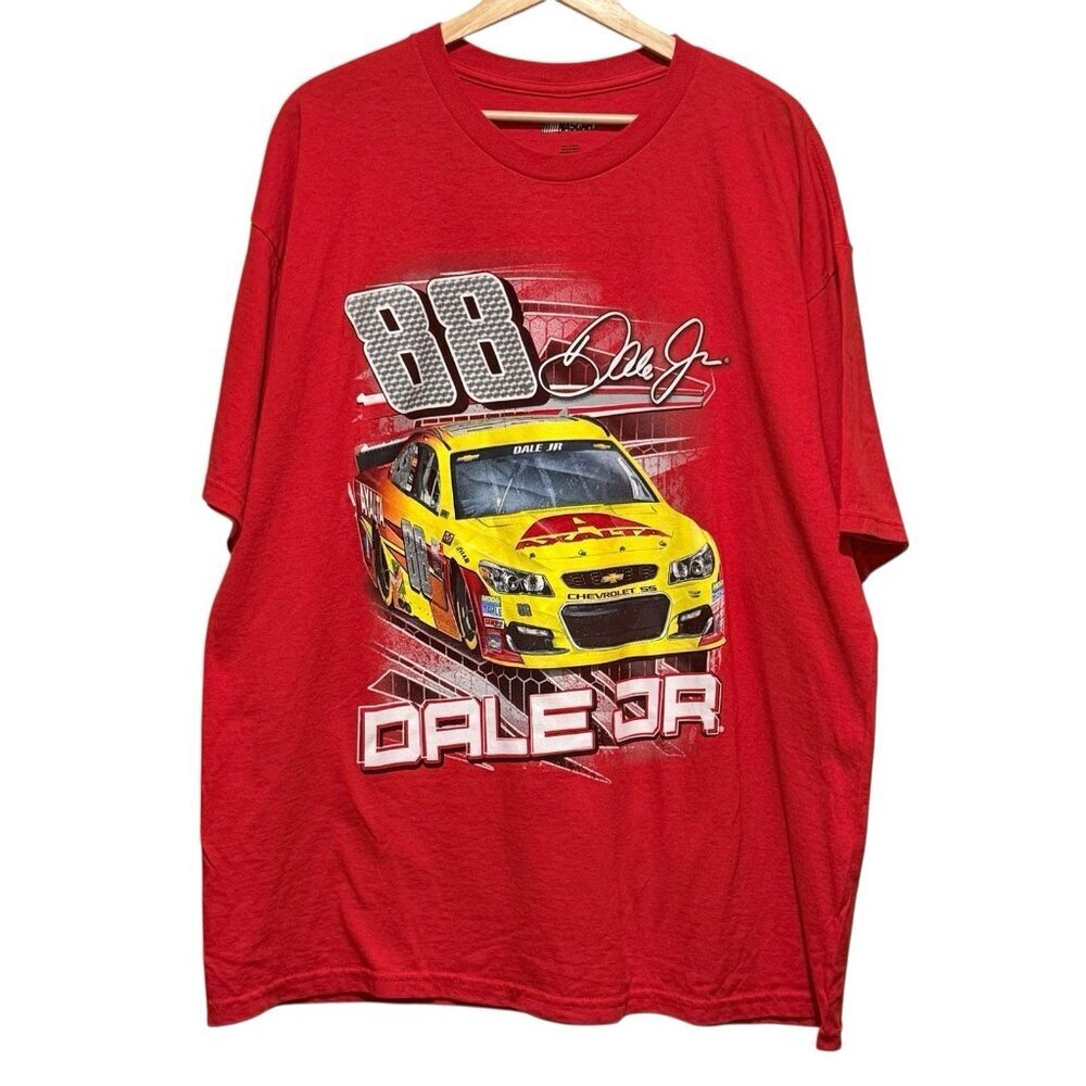 Dale Earnhardt Jr 88 Mens 2XL Axalta Hendricks Red Racing Nascar T-shirt